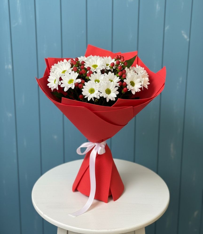 Букет цветов из: Хризантемы в Эндирее