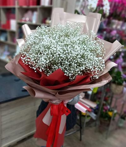 Букет цветов из: Гипсофила в Эндирее