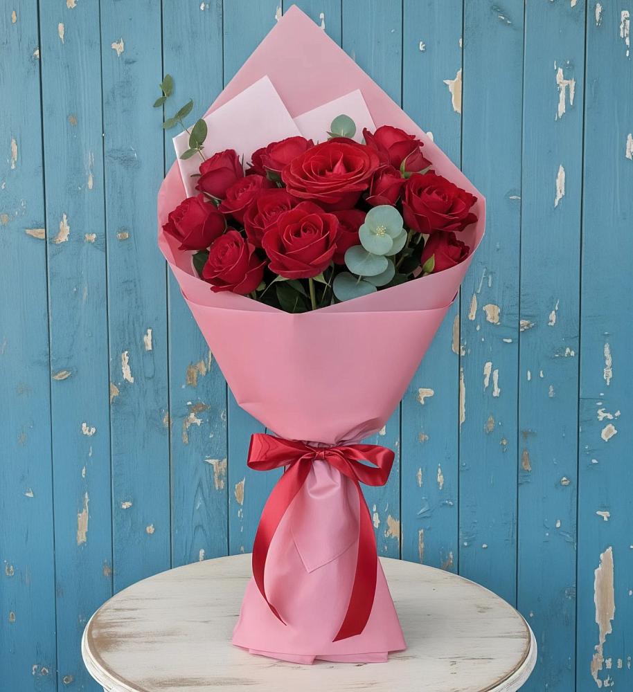 Букет цветов из: Розы в Эндирее