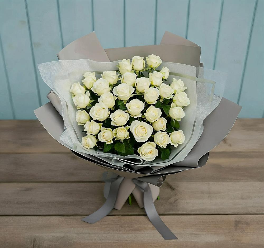 Букет Белоснежная нежность в Эндирее