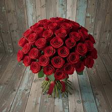 Букет 55 Красных роз Фридом #REPLACE_PRED# Эндирее