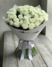 Букет 35 Белых роз в Эндирее