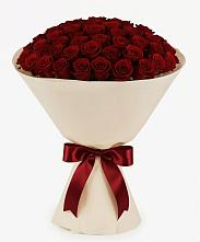 Букет 101 Бордовая роза Блэк Бакарра в Эндирее