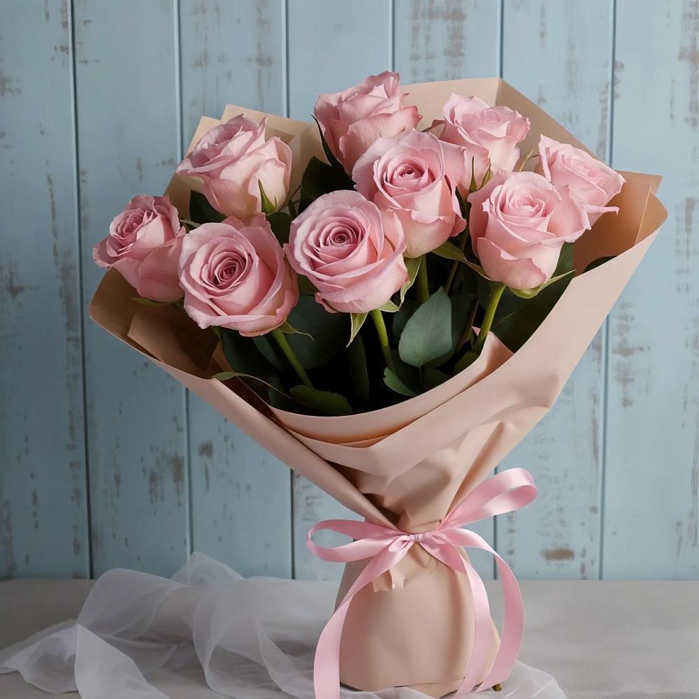 Букет цветов из: Розы в Эндирее