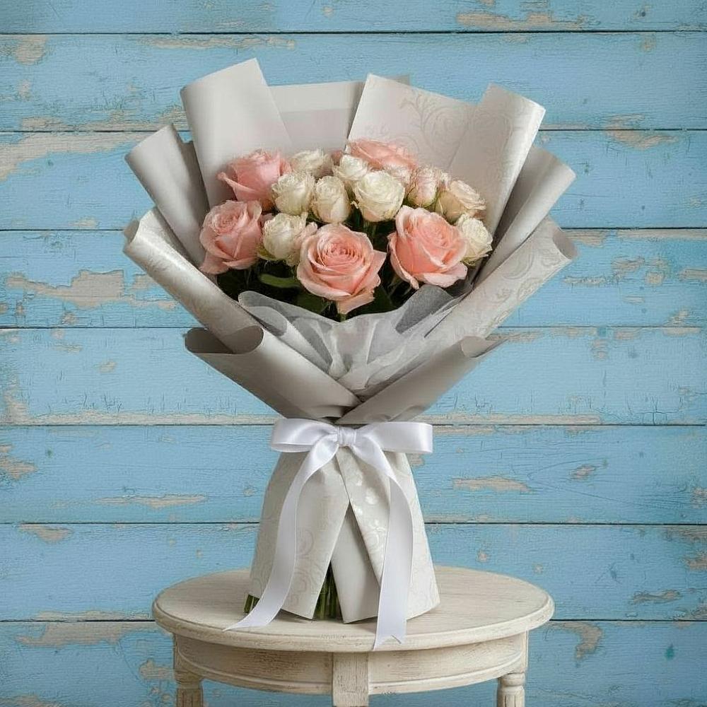 Букет цветов из: Розы в Эндирее