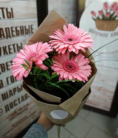 Букет цветов из: Герберы в Эндирее