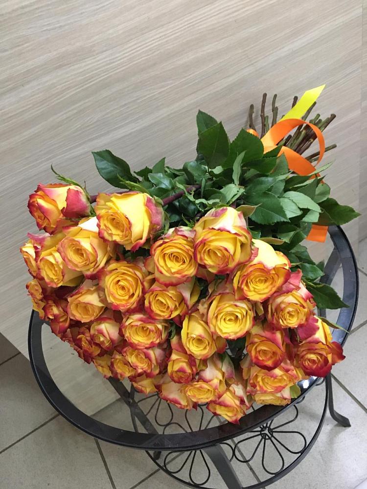 Букет Желтые розы в Эндирее