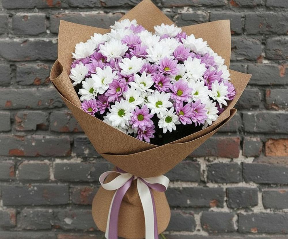 Букет цветов из: Хризантемы в Эндирее