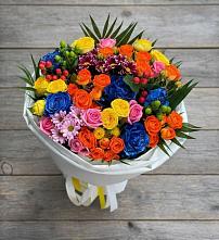 Букет цветов из:  Розы и Хризантемы в Эндирее
