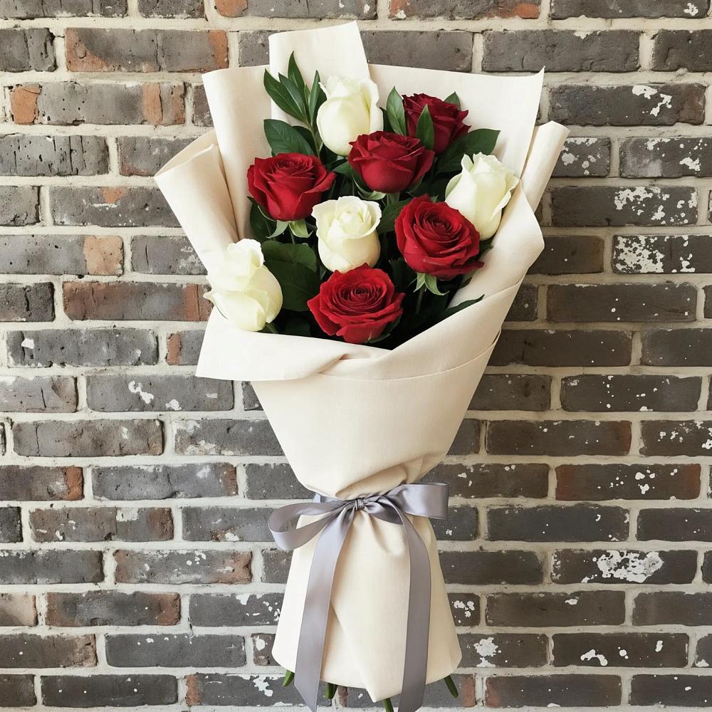 Букет цветов из: Розы в Эндирее