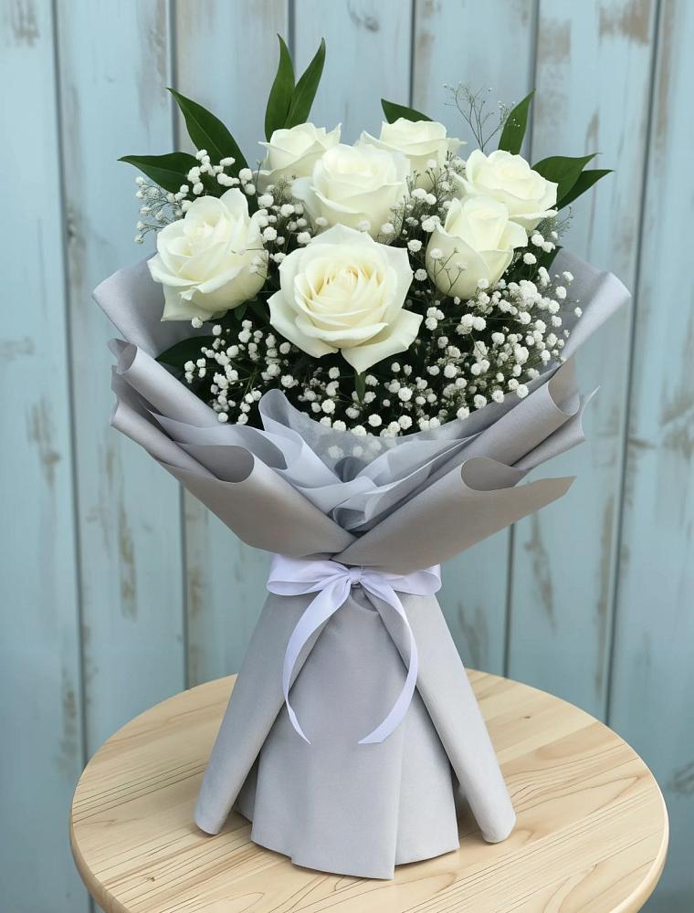 Букет цветов из: Розы в Эндирее