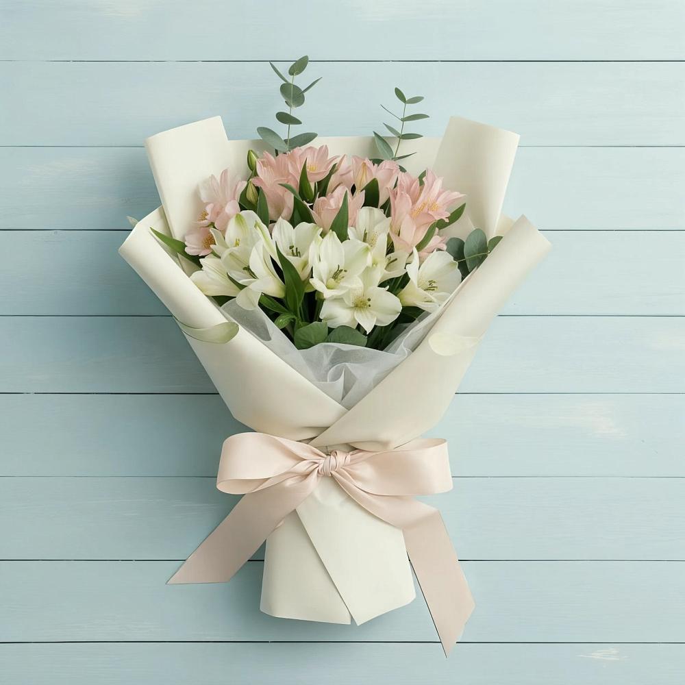 Букет цветов из: Альстромерии в Эндирее