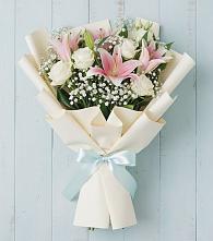 Букет цветов из:  Лилии в Эндирее
